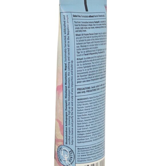 Tweak'd by Nature Above The Clouds Hand Rejuvenator Cream 85 g / 3 oz SEALED - Picture 3 of 4